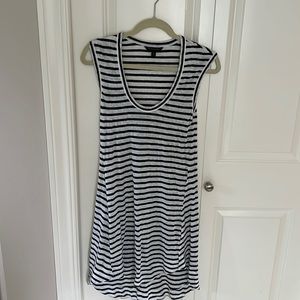 Banana Republic Striped High Low summer dress